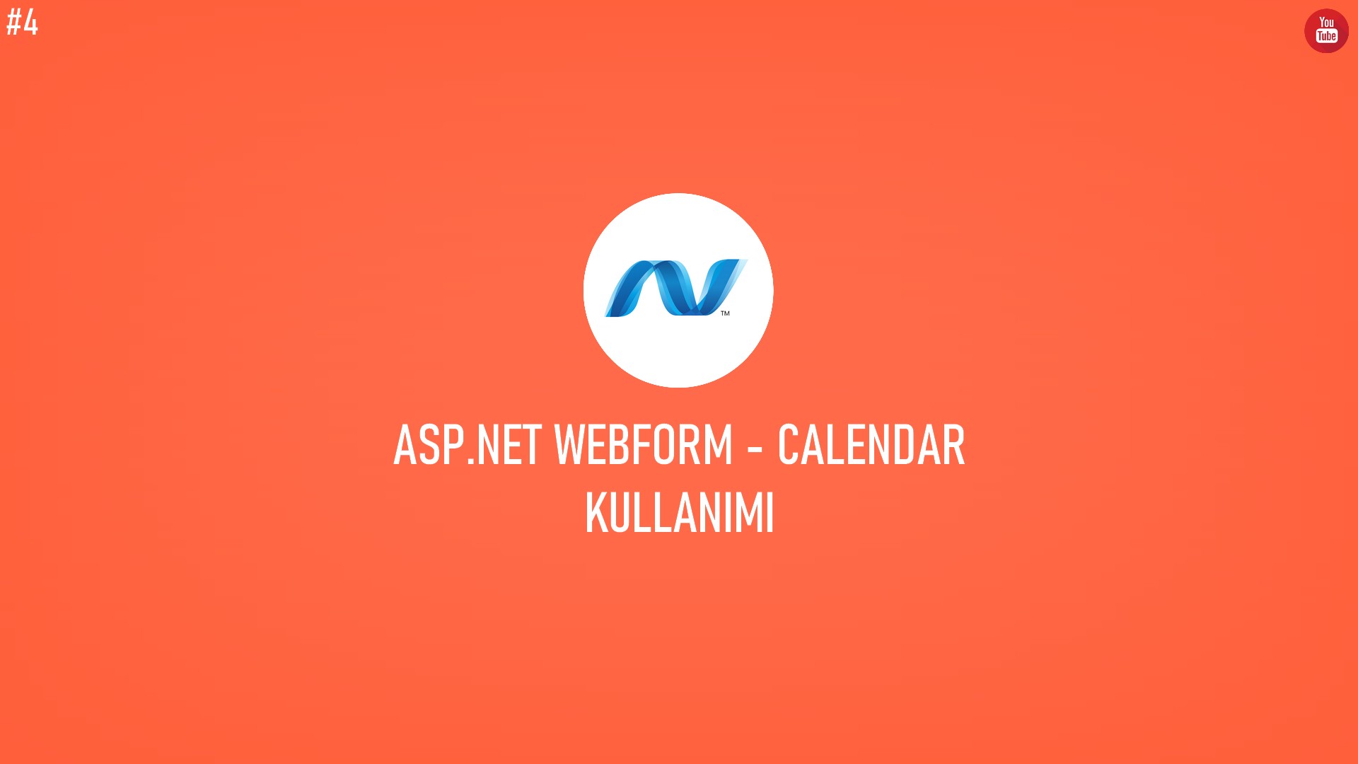 C# ASP.NET WebForm - Calendar Kullanımı başlıklı içeriğin resmi