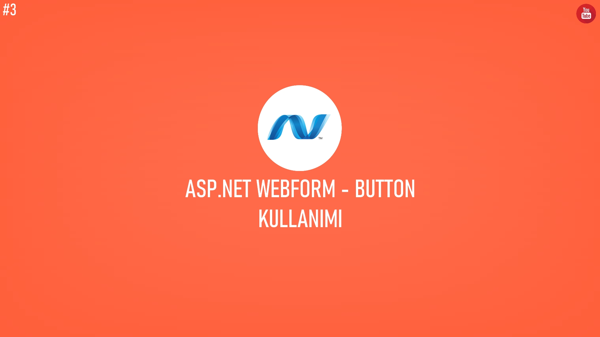 C# ASP.NET WebForm - Button Kullanımı (Video İçerik) başlıklı içeriğin kapak resmi.